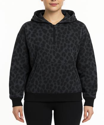 هودي نيم زيپ زنانه هاليدي كد D131D6