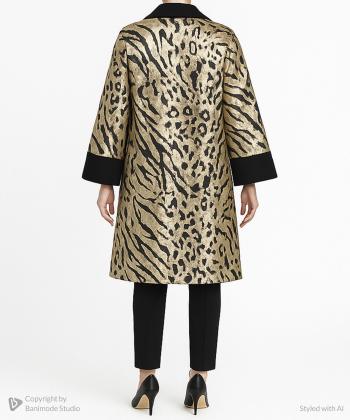 مانتو مجلسی کوتاه زنانه بوکان مدل 4059