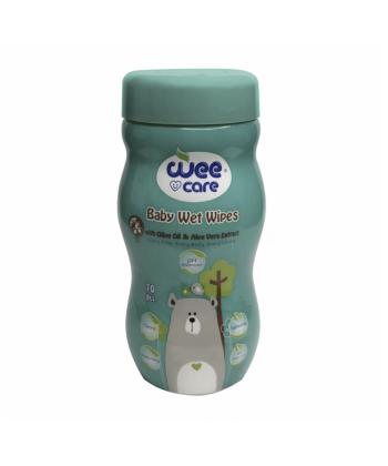 دستمال مرطوب کودک حاوی روغن زیتون وی کر 70 عددی