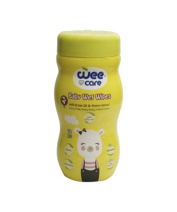 دستمال مرطوب کودک حاوی روغن آرگان وی کر 70عددی