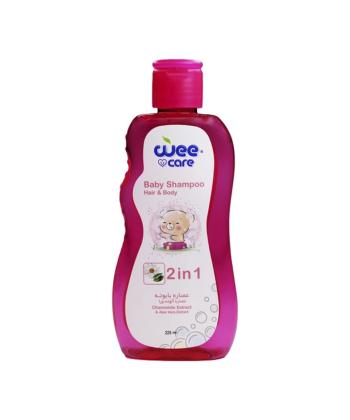 شامپو سر و بدن کودک حاوی بابونه وی کر حجم 225 میلی لیتر