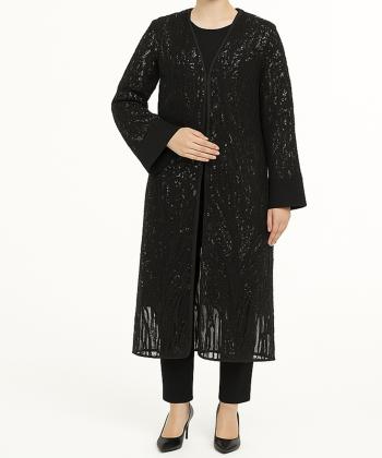 مانتو مجلسی بلند زنانه بوکان مدل 3577