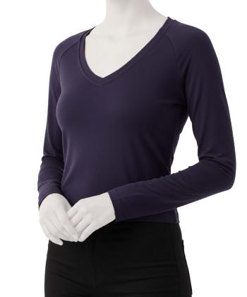 تیشرت آستین بلند زنانه سرژه مدل 243116