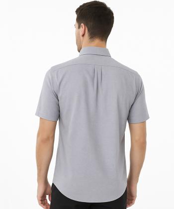 پیراهن آستین کوتاه مردانه آروما مدل 13902003