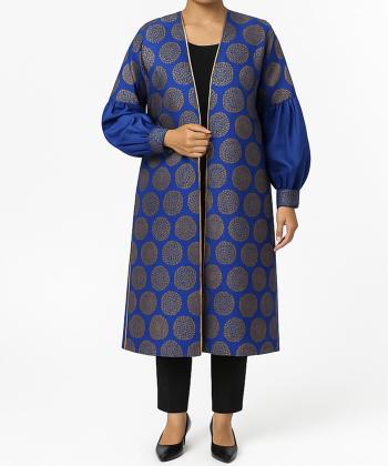 مانتو مجلسی بلند زنانه بوکان مدل 3551