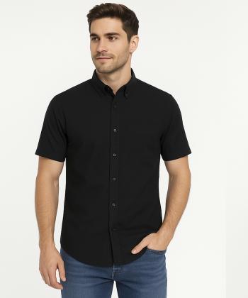 پیراهن آستین کوتاه مردانه آروما مدل 13902003