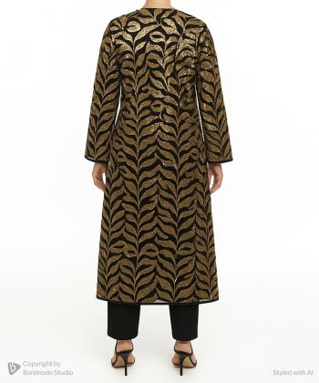 مانتو مجلسی بلند زنانه بوکان مدل 3582