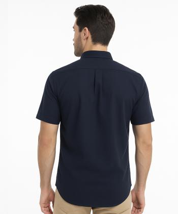 پیراهن آستین کوتاه مردانه آروما مدل 13902003