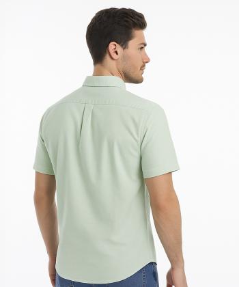 پیراهن آستین کوتاه مردانه آروما مدل 13902003