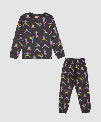 بلوز و شلوار دخترانه باني نو طرح يوگا