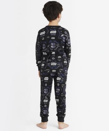 ست تيشرت آستين بلند و شلوار پسرانه باني نو طرح star wars