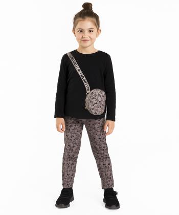 ست تیشرت و شلوار دخترانه بانی نو طرح نیویورک