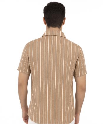 پیراهن آستین کوتاه مردانه ورساچه جینز مدل vpm077