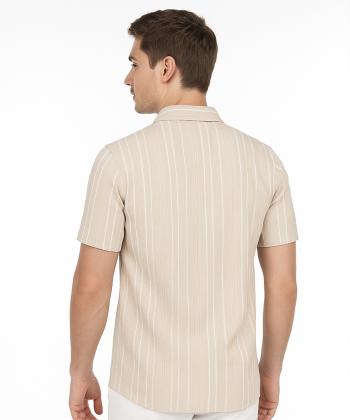 پیراهن آستین کوتاه مردانه ورساچه جینز مدل vpm077