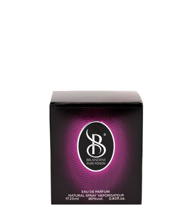 عطر جیبی زنانه برندینی Brandini مدل Pure Poison حجم 25 میلی‌لیتر