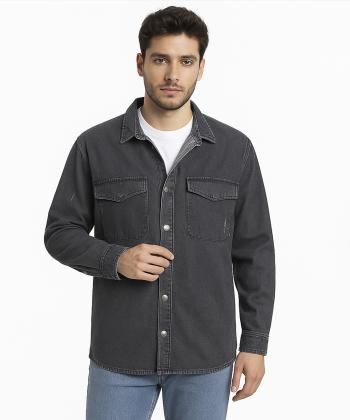 پیراهن آستین بلند مردانه پارتیشات مدل 52432023