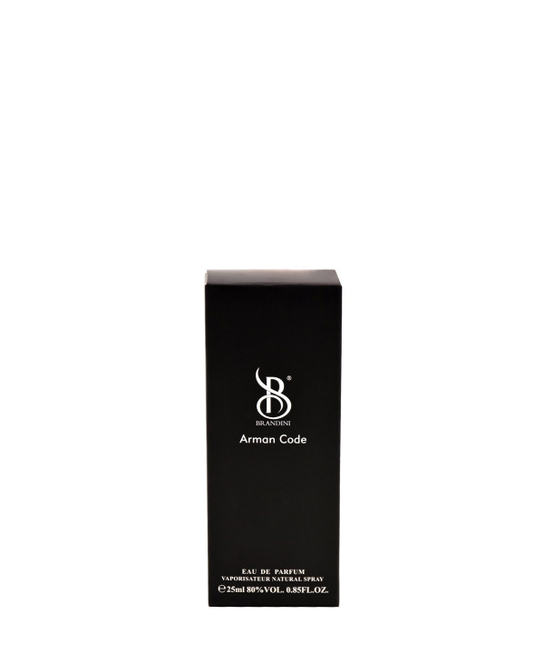 عطر جیبی مردانه برندینی Brandini مدل Armani Code حجم 25 میلی‌لیتر