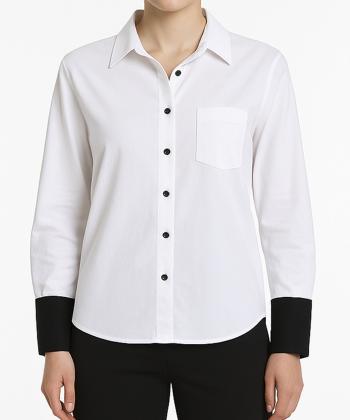 شومیز آستین بلند زنانه ماهو مدل 204001