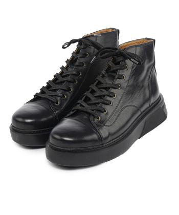 نيم بوت مردانه چرم طبيعي لرد مدل 6018