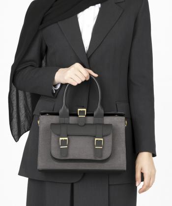 کیف اداری چرم طبیعی زنانه صاد مدل AA020