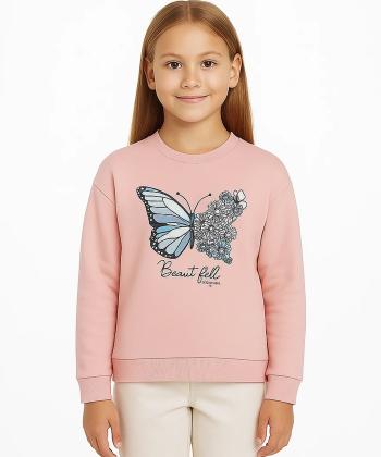 سویشرت نخی دخترانه ال سی وایکیکی مدل W367125Z4