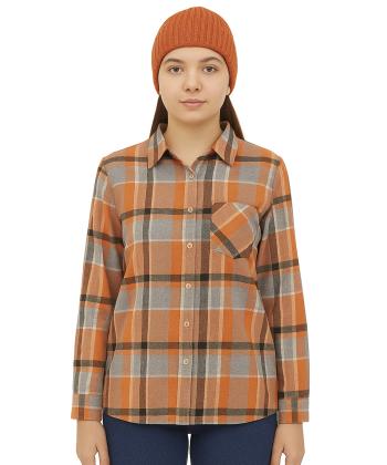 شومیز نخی آستین بلند زنانه ال سی وایکیکی مدل W438277Z8