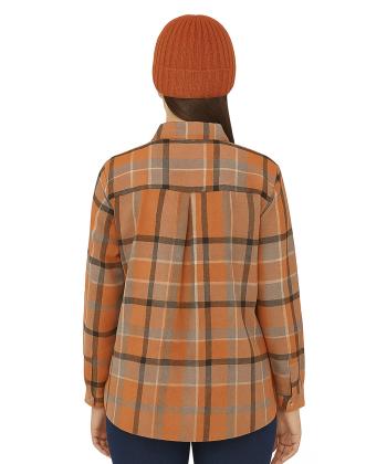 شومیز نخی آستین بلند زنانه ال سی وایکیکی مدل W438277Z8