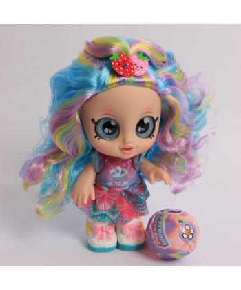 عروسك موزيكال دختر مو آبي زرد كيكو مدل DY8811B