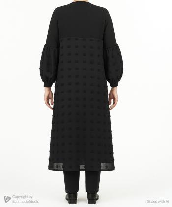 مانتو مجلسی بلند زنانه بوکان کد 3576