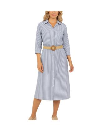 پیراهن نخی زنانه سه دو مدل 5SW18NT0911