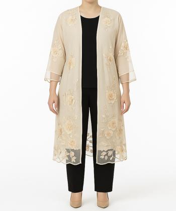 مانتو مجلسی بلند زنانه بوکان کد 3570