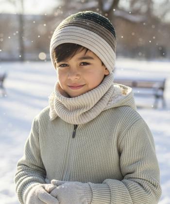 دستكش و كلاه بچگانه ملورينا كد 42108