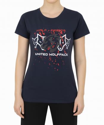 تیشرت ورزشی زنانه ولف اند فرندز کد 114101101