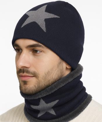 ست كلاه و شال گردن بالون مدل 1197