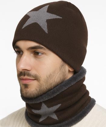 ست كلاه و شال گردن بالون مدل 1197