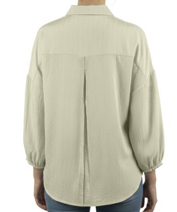 شومیز نخی آستین بلند زنانه نارين مد مدل 841