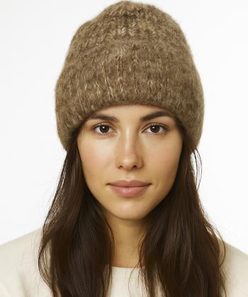 كلاه بافت زنانه نوولاشال كد 66133