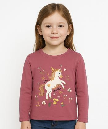 ست تیشرت و شلوار نخی دخترانه بانی نو مدل 57003199