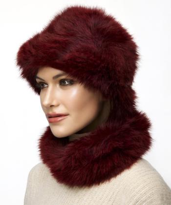 ست كلاه و خز گردني زنانه نارين مد كد 871