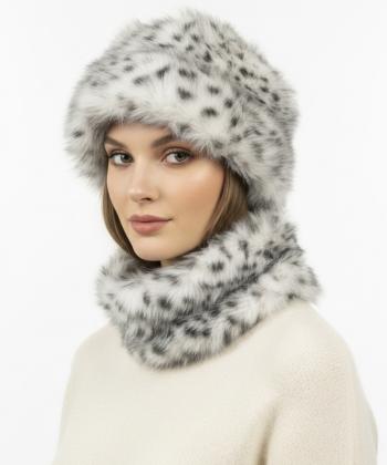 ست كلاه و خز گردني زنانه نارين مد كد 871