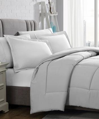 لحاف يك نفره لايت طرح مربع نوپه هوم كد L06