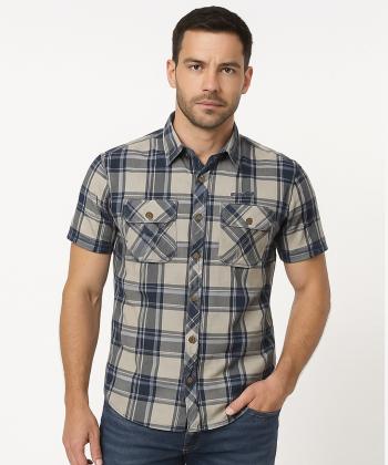 پیراهن آستین کوتاه مردانه برند پی لس مدل am035