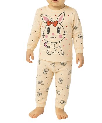 ست تیشرت و شلوار دخترانه مندوست كد 15103