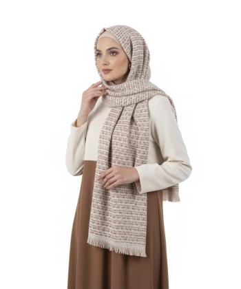 شال بافت زنانه نوولاشال كد 55287