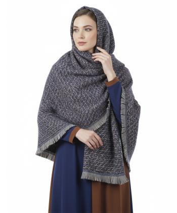 شال بافت زنانه نوولاشال كد 55287