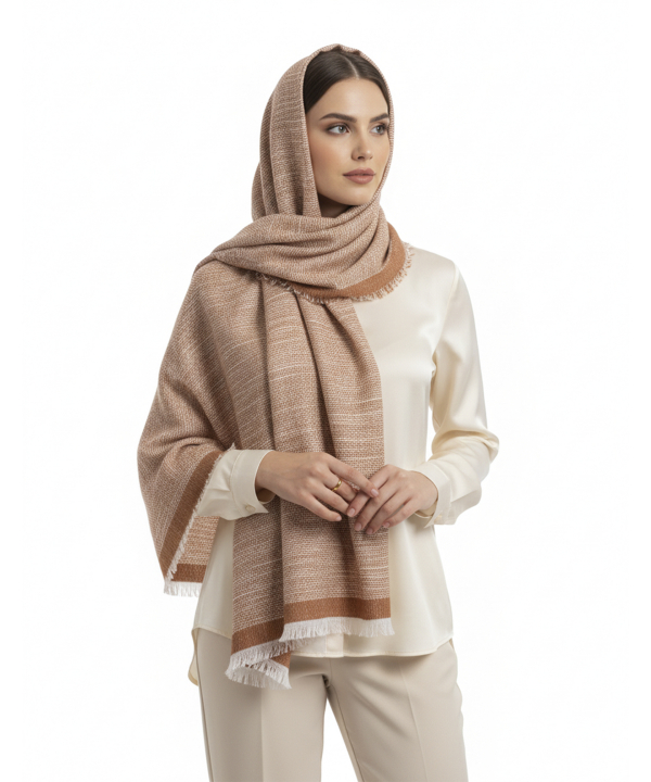 شال نخي پاييزه زنانه نوولاشال كد 55299