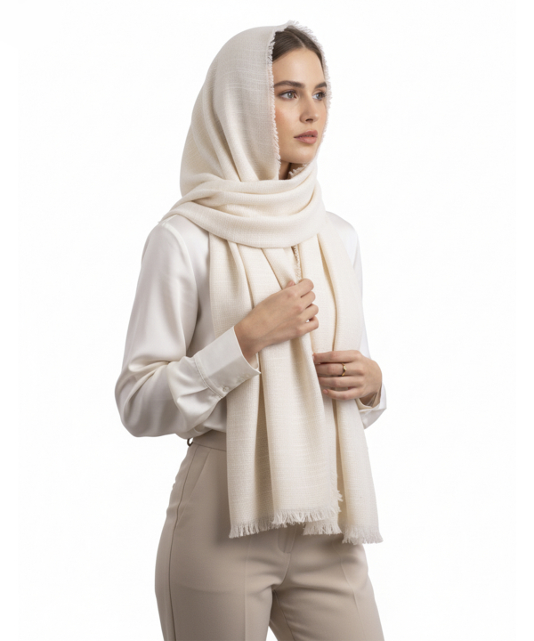 شال نخي پاييزه زنانه نوولاشال كد 55299