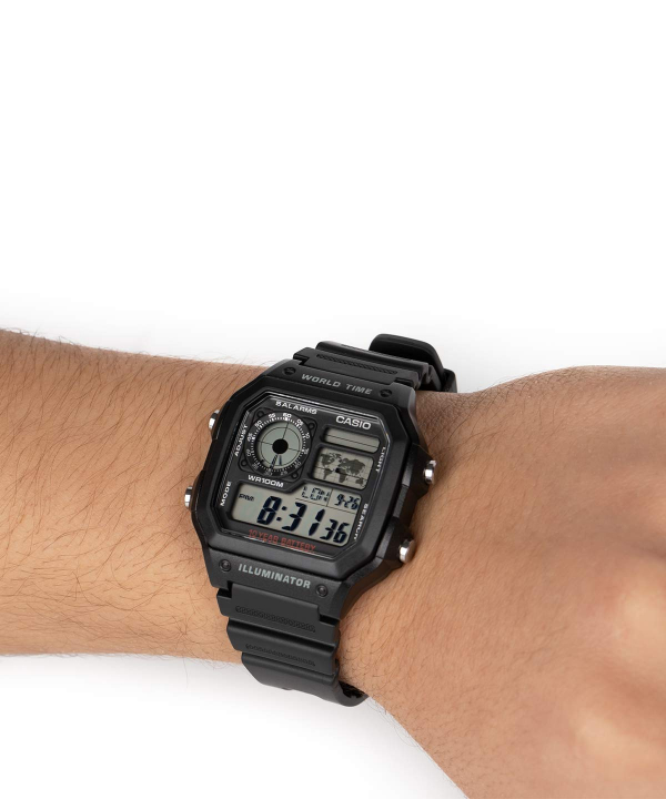 ساعت مچی مردانه کاسیو Casio مدل AE-1200WH-1A