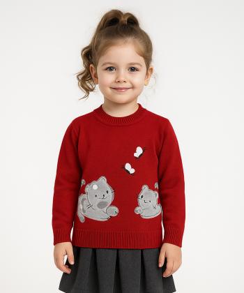 پلیور دخترانه مندوست كد 14210