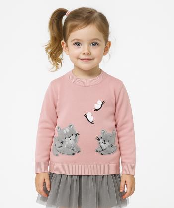 پلیور دخترانه مندوست كد 14210